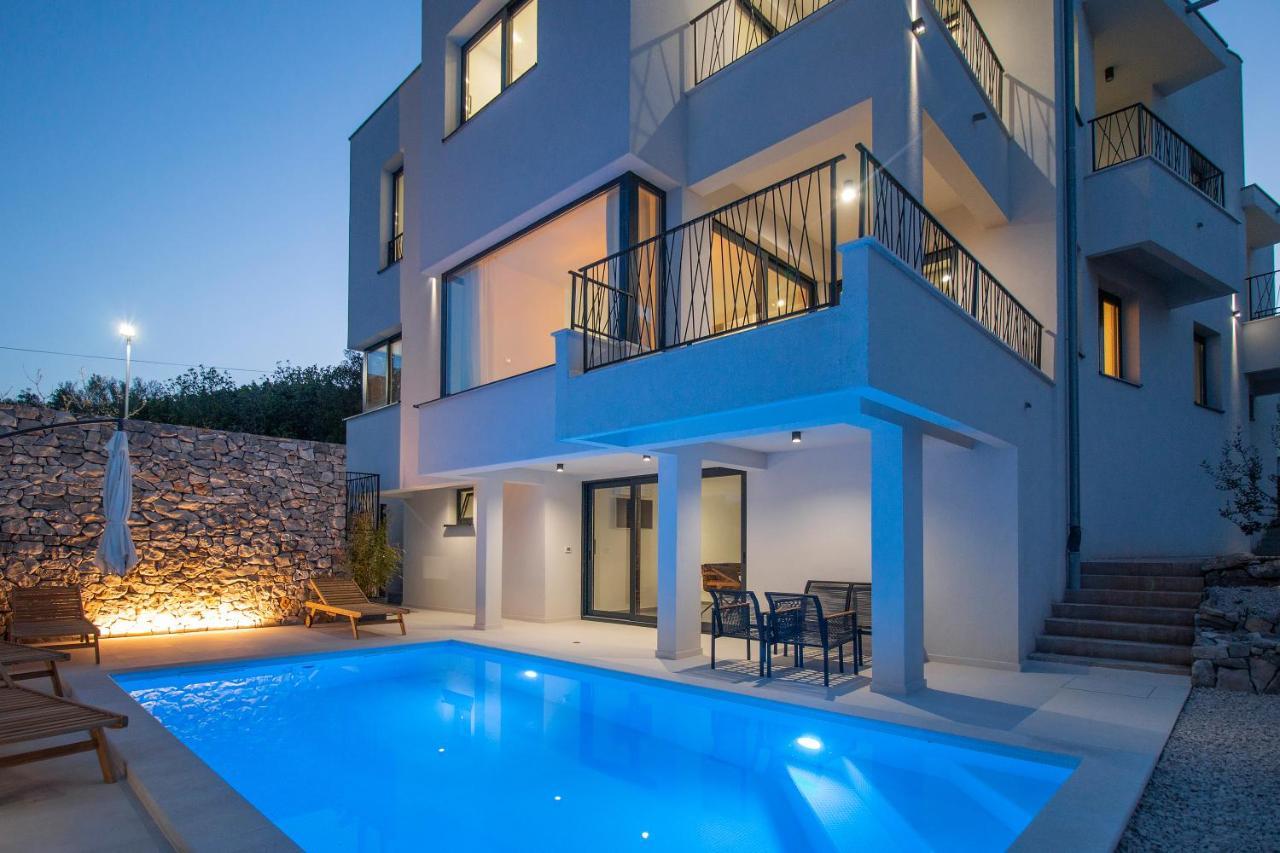Villa Sea Silhouette Žman Exterior foto