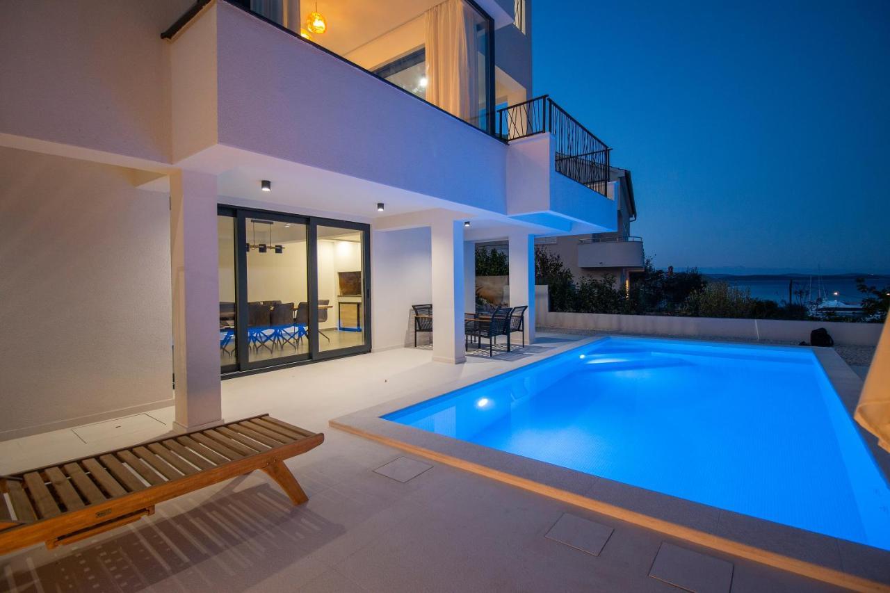 Villa Sea Silhouette Žman Exterior foto