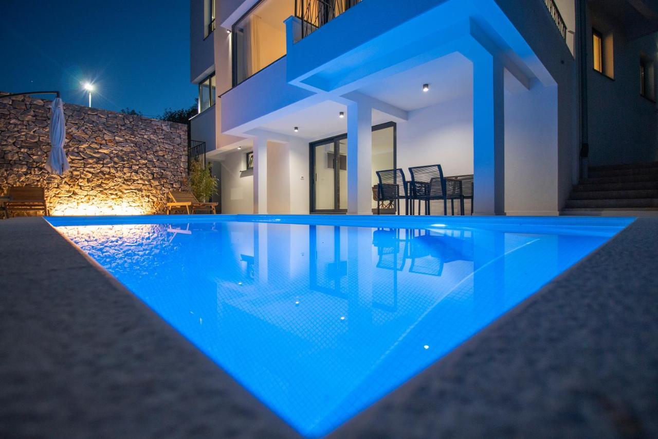 Villa Sea Silhouette Žman Exterior foto
